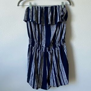 Striped romper